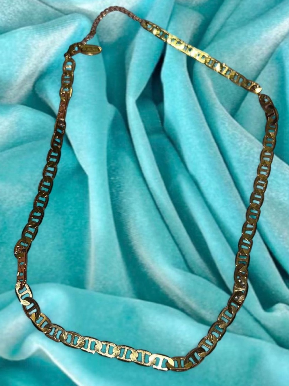 Gold Link Chain Necklace - Women's Jewelry